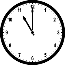 eleven o'clock